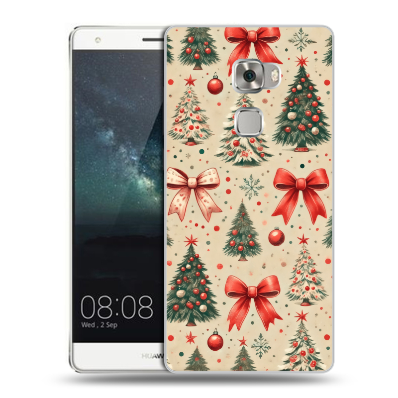 Пластиковый чехол на Huawei Mate S с принтом Новый год Пластиковый чехол на Huawei Mate S с принтом Новый год