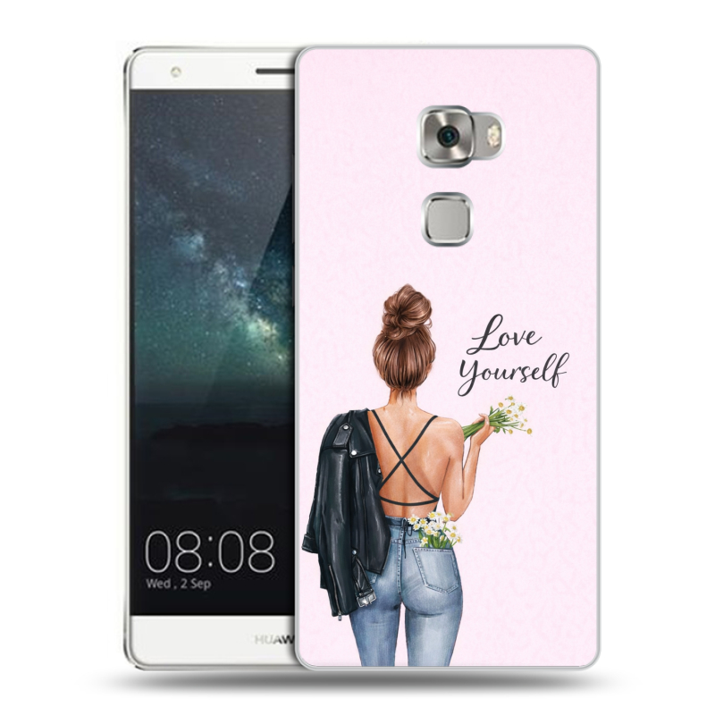 Пластиковый чехол на Huawei Mate S с принтом женский Пластиковый чехол на Huawei Mate S с принтом женский