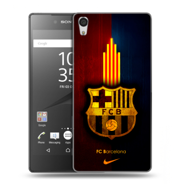 Силиконовый чехол на Sony Xperia Z5 Premium с принтом Барселона Barcelona Силиконовый чехол на Sony Xperia Z5 Premium с принтом Барселона Barcelona