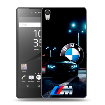 Силиконовый чехол на Sony Xperia Z5 Premium с принтом БМВ BMW Силиконовый чехол на Sony Xperia Z5 Premium с принтом БМВ BMW