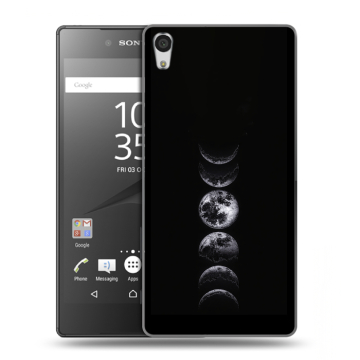 Силиконовый чехол на Sony Xperia Z5 Premium с принтом женский