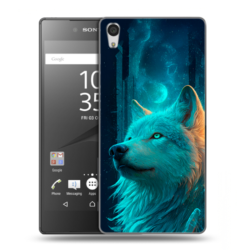 Пластиковый чехол на Sony Xperia Z5 Premium с принтом бабочки саккура Пластиковый чехол на Sony Xperia Z5 Premium с принтом бабочки саккура