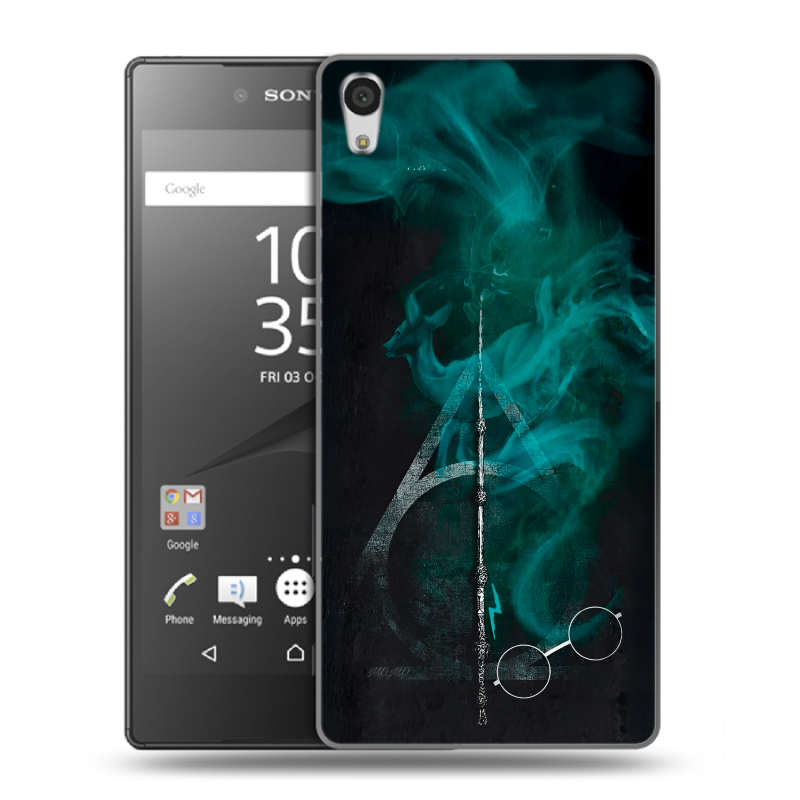 Силиконовый чехол на Sony Xperia Z5 Premium с принтом Гарри Поттер Harry Potter Силиконовый чехол на Sony Xperia Z5 Premium с принтом Гарри Поттер Harry Potter