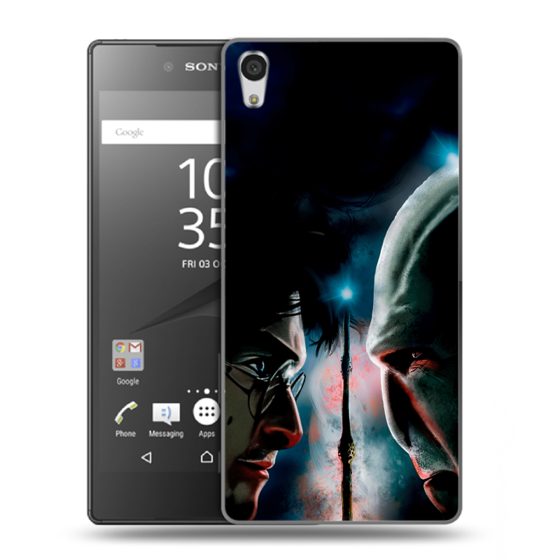 Силиконовый чехол на Sony Xperia Z5 Premium с принтом Гарри Поттер Harry Potter Силиконовый чехол на Sony Xperia Z5 Premium с принтом Гарри Поттер Harry Potter
