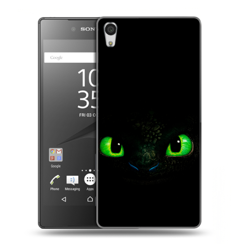Силиконовый чехол на Sony Xperia Z5 Premium с принтом Как приручить дракона Силиконовый чехол на Sony Xperia Z5 Premium с принтом Как приручить дракона