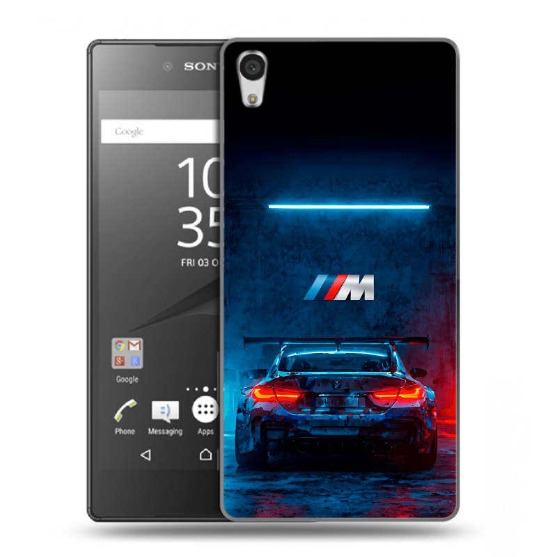 Пластиковый чехол на Sony Xperia Z5 Premium с принтом BMW БМВ Пластиковый чехол на Sony Xperia Z5 Premium с принтом BMW БМВ