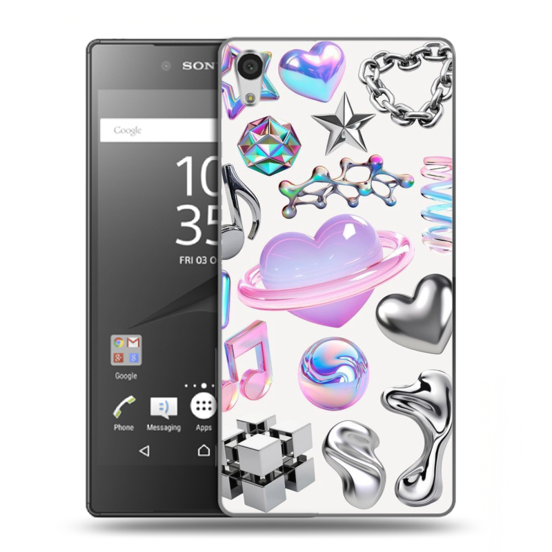 Пластиковый чехол на Sony Xperia Z5 Premium с принтом Y2K Пластиковый чехол на Sony Xperia Z5 Premium с принтом Y2K