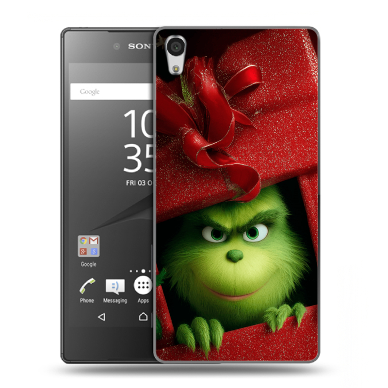 Пластиковый чехол на Sony Xperia Z5 Premium с принтом Новый год Пластиковый чехол на Sony Xperia Z5 Premium с принтом Новый год