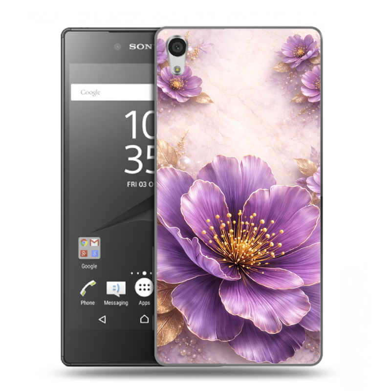 Пластиковый чехол на Sony Xperia Z5 Premium с принтом женский Пластиковый чехол на Sony Xperia Z5 Premium с принтом женский