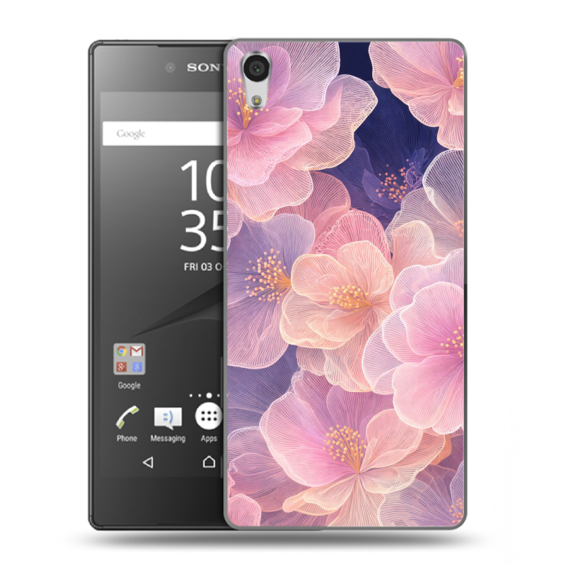 Пластиковый чехол на Sony Xperia Z5 Premium с принтом женский Пластиковый чехол на Sony Xperia Z5 Premium с принтом женский
