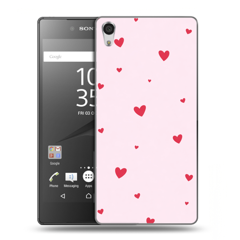 Пластиковый чехол на Sony Xperia Z5 Premium с принтом для девочек Пластиковый чехол на Sony Xperia Z5 Premium с принтом для девочек