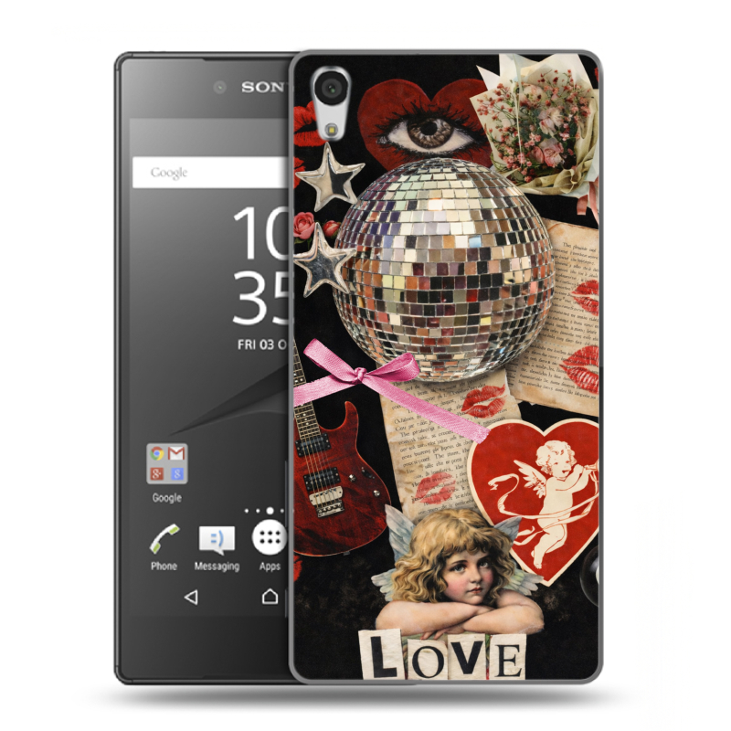 Силиконовый чехол на Sony Xperia Z5 Premium с принтом для девочек Силиконовый чехол на Sony Xperia Z5 Premium с принтом для девочек