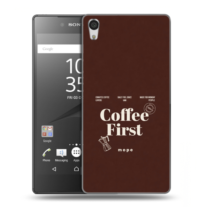 Пластиковый чехол на Sony Xperia Z5 Premium с принтом женский Пластиковый чехол на Sony Xperia Z5 Premium с принтом женский