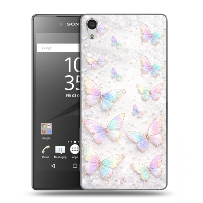 Силиконовый чехол на Sony Xperia Z5 Premium с принтом женский Силиконовый чехол на Sony Xperia Z5 Premium с принтом женский