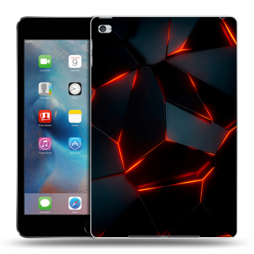 Пластиковый чехол на планшета Ipad Mini 4 с принтом Яркие абстракции