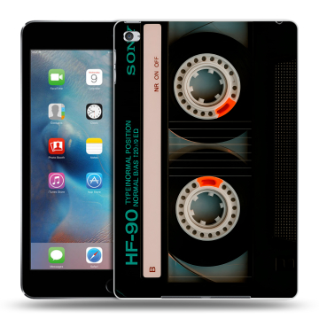 Пластиковый чехол на Ipad Mini 4 с принтом Кассета Пластиковый чехол на Ipad Mini 4 с принтом Кассета