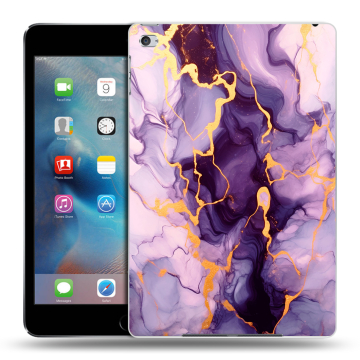 Пластиковый чехол на Ipad Mini 4 с принтом Мрамор Пластиковый чехол на Ipad Mini 4 с принтом Мрамор