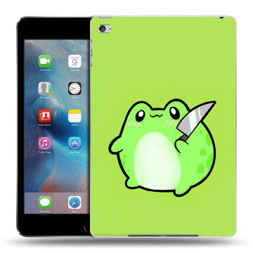 Пластиковый чехол на Ipad Mini 4 с принтом Лягушенок Пластиковый чехол на Ipad Mini 4 с принтом Лягушенок