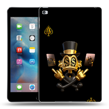Пластиковый чехол на Ipad Mini 4 с принтом Золотой скрудж макдак