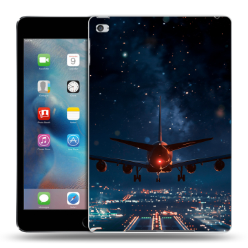 Пластиковый чехол на Ipad Mini 4 с принтом самолет Пластиковый чехол на Ipad Mini 4 с принтом самолет