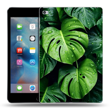 Пластиковый чехол на Ipad Mini 4 с принтом Листья Пластиковый чехол на Ipad Mini 4 с принтом Листья