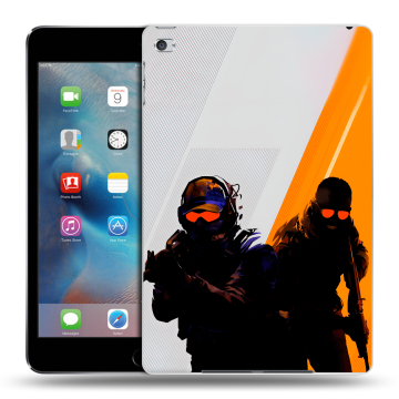 Пластиковый чехол на Ipad Mini 4 с принтом Контер страйк Counter strike