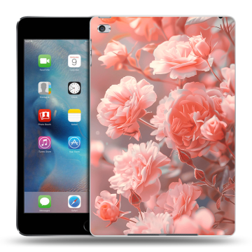 Пластиковый чехол на Ipad Mini 4 с принтом Розы цветы Пластиковый чехол на Ipad Mini 4 с принтом Розы цветы