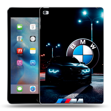 Пластиковый чехол на Ipad Mini 4 с принтом БМВ BMW Пластиковый чехол на Ipad Mini 4 с принтом БМВ BMW