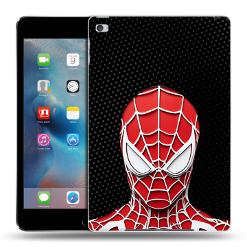 Пластиковый чехол на Ipad Mini 4 с принтом человек паук spiderman