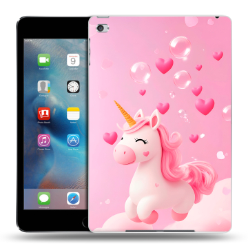 Пластиковый чехол на Ipad Mini 4 с принтом Единорог Пластиковый чехол на Ipad Mini 4 с принтом Единорог