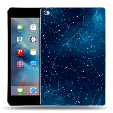 Пластиковый чехол на Ipad Mini 4 с принтом Космос звезды