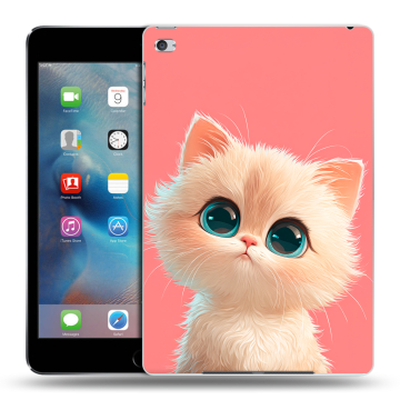 Пластиковый чехол на Ipad Mini 4 с принтом Розовый котенок