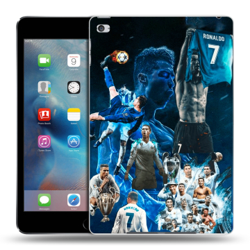 Пластиковый чехол на Ipad Mini 4 с принтом Реал Роналдо Пластиковый чехол на Ipad Mini 4 с принтом Реал Роналдо