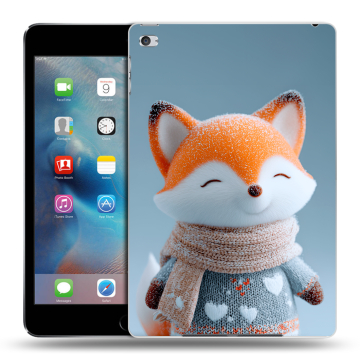 Пластиковый чехол на Ipad Mini 4 с принтом Лиса