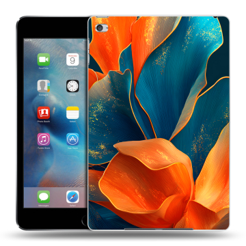 Пластиковый чехол на Ipad Mini 4 с принтом Цветы