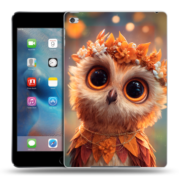 Пластиковый чехол на Ipad Mini 4 с принтом Милая сова