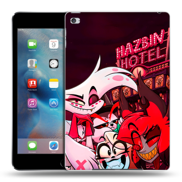 Пластиковый чехол на Ipad Mini 4 с принтом Hazbin Hotel Отель Хазбин Пластиковый чехол на Ipad Mini 4 с принтом Hazbin Hotel Отель Хазбин