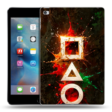 Пластиковый чехол на Ipad Mini 4 с принтом Squid Game Игра кальмара Пластиковый чехол на Ipad Mini 4 с принтом Squid Game Игра кальмара