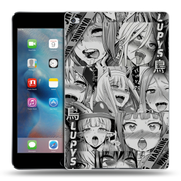 Пластиковый чехол на Ipad Mini 4 с принтом Ahegao Ахегао Аниме