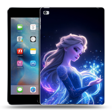 Пластиковый чехол на Ipad Mini 4 с принтом Холодное сердце Frozen Пластиковый чехол на Ipad Mini 4 с принтом Холодное сердце Frozen