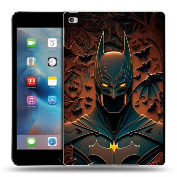 Пластиковый чехол на Ipad Mini 4 с принтом Batman Бэтмен