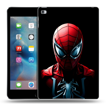 Пластиковый чехол на Ipad Mini 4 с принтом Spiderman Человек паук