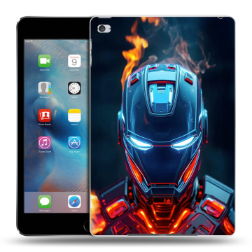 Пластиковый чехол на Ipad Mini 4 с принтом IronMan Железный человек