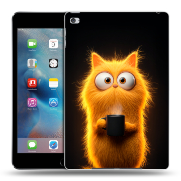 Пластиковый чехол на Ipad Mini 4 с принтом Смешной кот Пластиковый чехол на Ipad Mini 4 с принтом Смешной кот