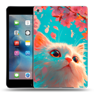 Пластиковый чехол на Ipad Mini 4 с принтом Красивый кот