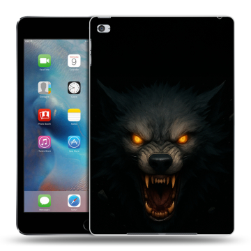 Пластиковый чехол на Ipad Mini 4 с принтом Волк