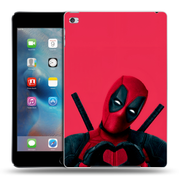 Пластиковый чехол на Ipad Mini 4 с принтом Дедпул Deadpool