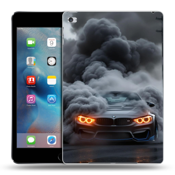 Пластиковый чехол на Ipad Mini 4 с принтом BMW БМВ Пластиковый чехол на Ipad Mini 4 с принтом BMW БМВ