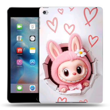 Пластиковый чехол на Ipad Mini 4 с принтом Labubu Лабубу
