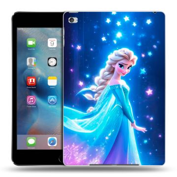 Пластиковый чехол на Ipad Mini 4 с принтом Холодное сердце Frozen Пластиковый чехол на Ipad Mini 4 с принтом Холодное сердце Frozen
